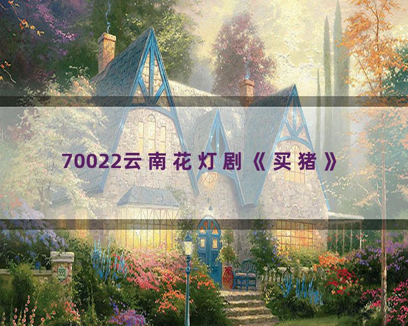 70022云南花灯剧《买猪》