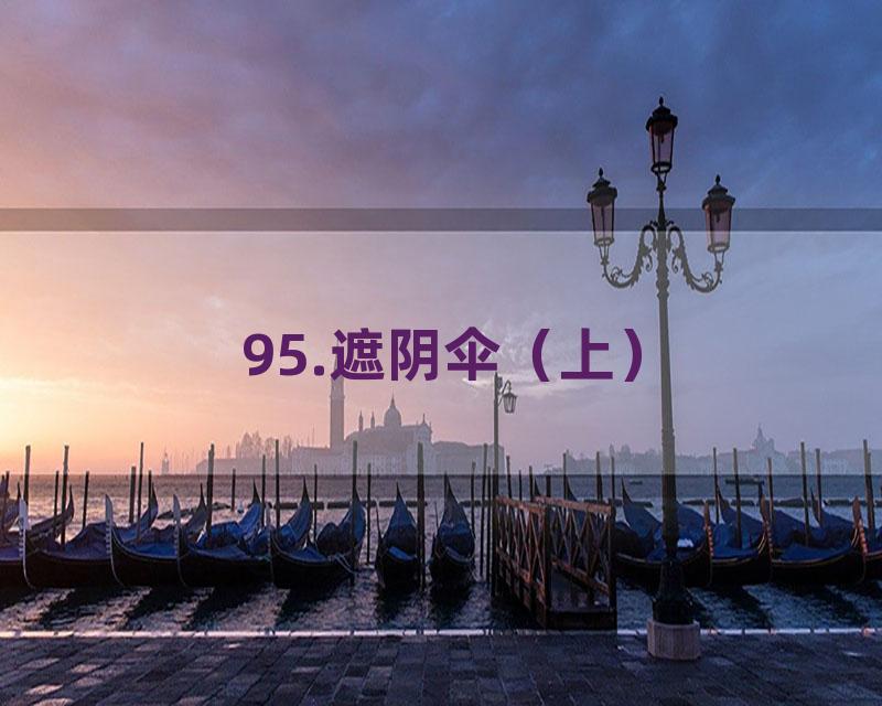 95.遮阴伞（上）